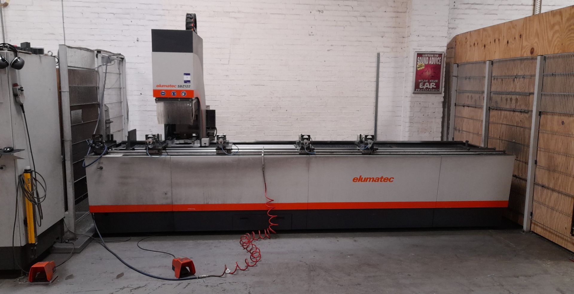 Elumatec SBZ 122/53 Profile Machine centre 3.8M P1