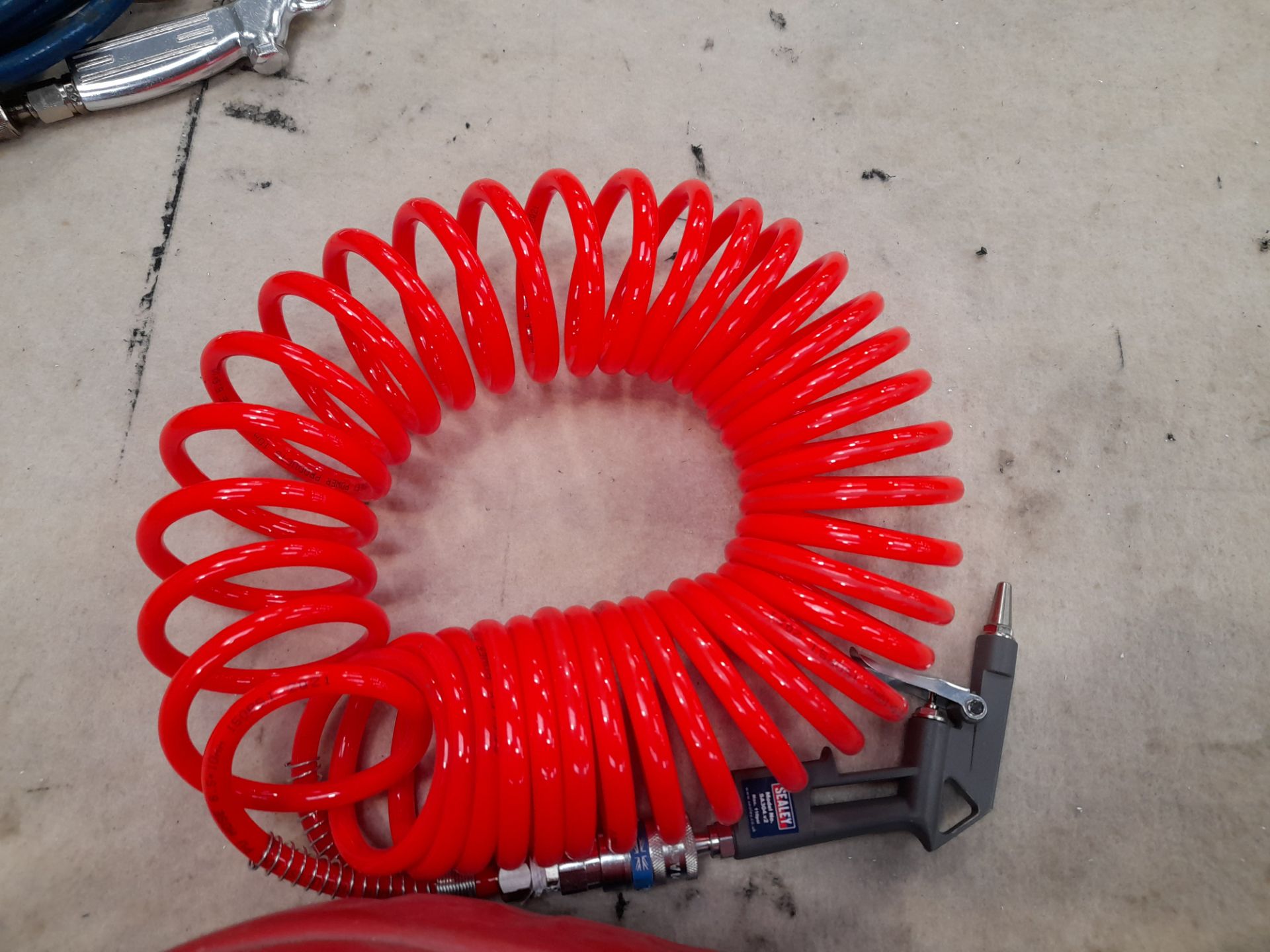 2 x Sealey 12mtr retractable air hose reels - Image 3 of 4