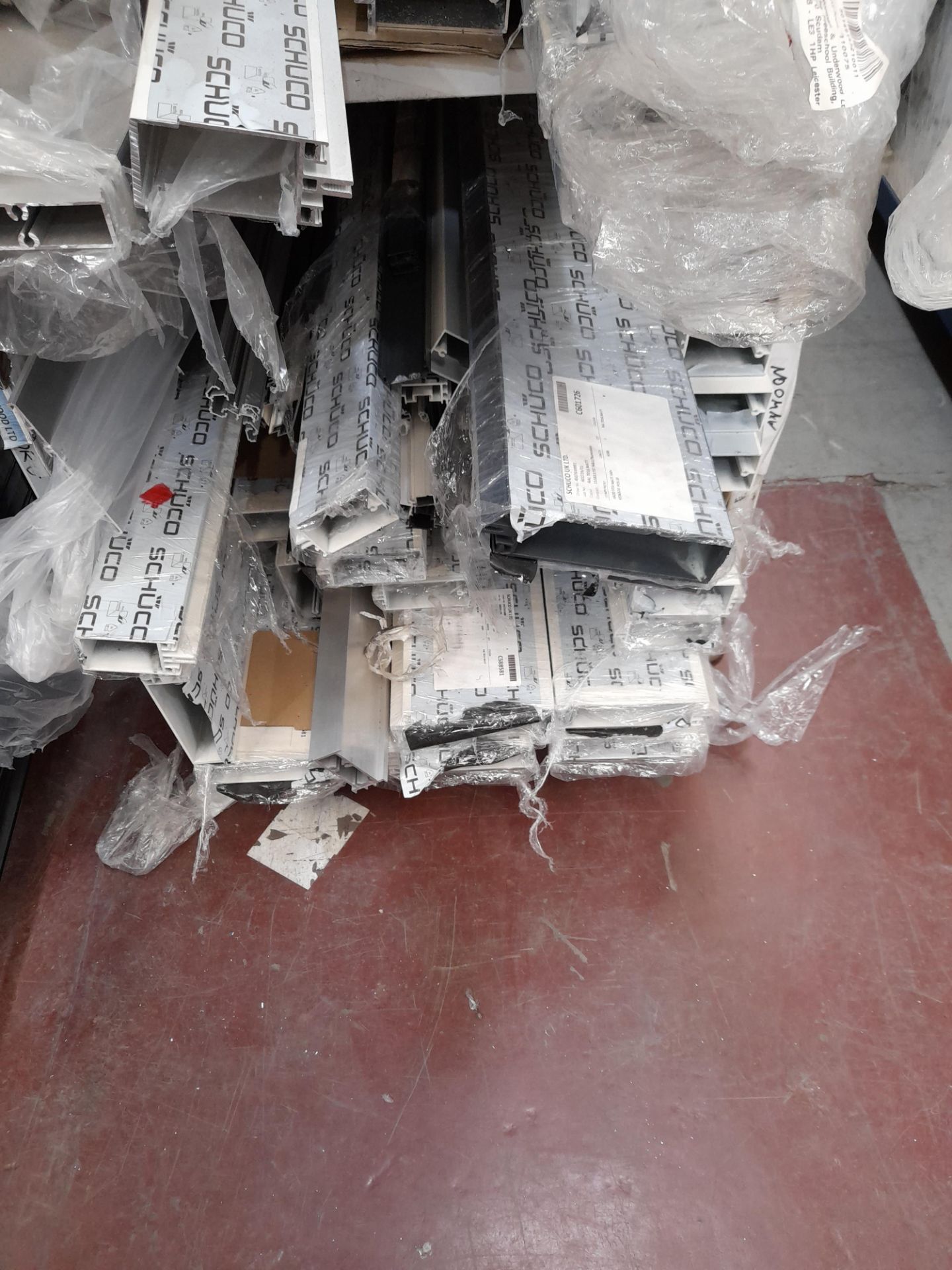 Large quantity of various profiling (Aluminium and plastic), to 39 x stillages (Stillages not - Image 14 of 26