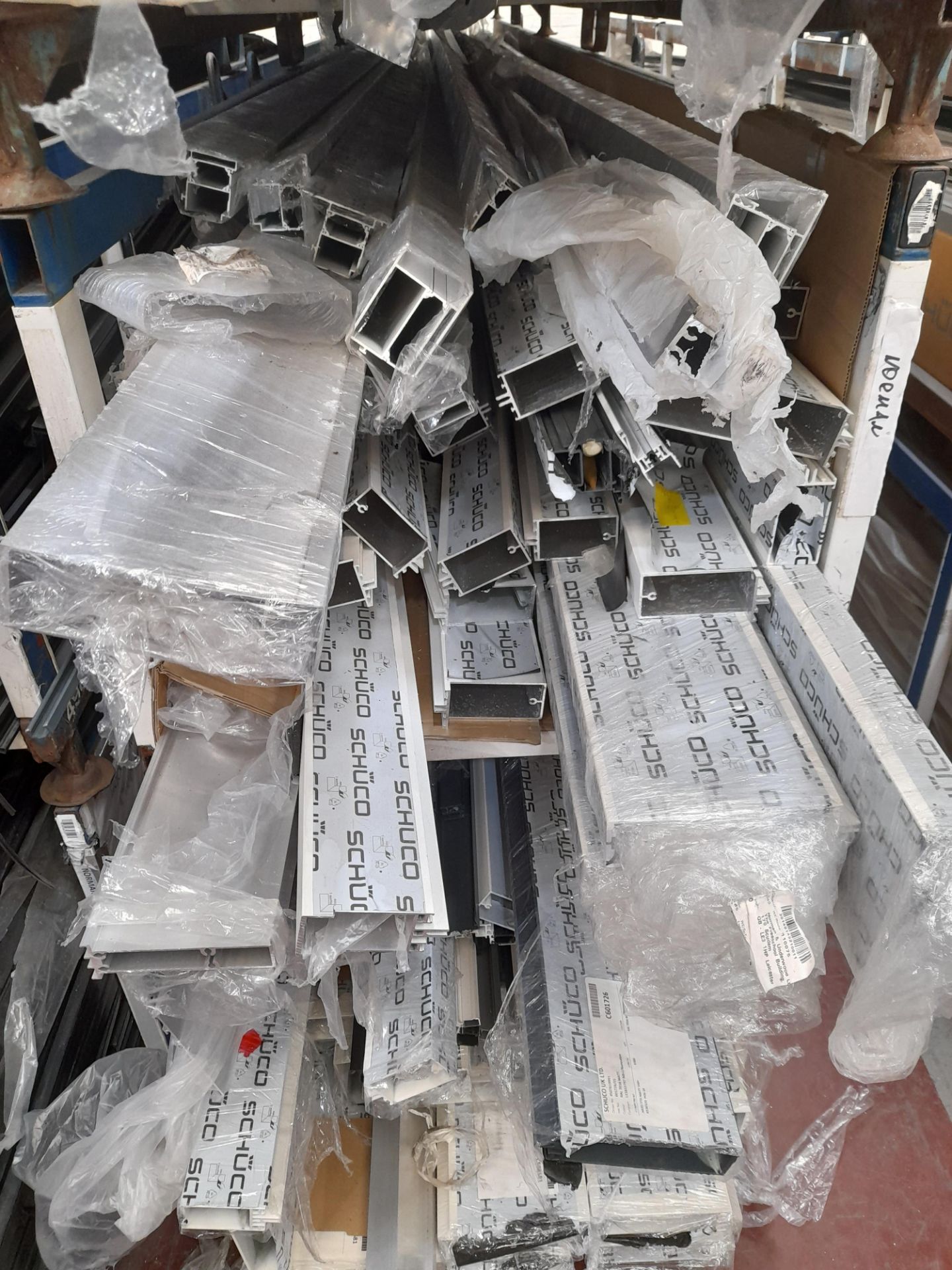 Large quantity of various profiling (Aluminium and plastic), to 39 x stillages (Stillages not - Image 13 of 26