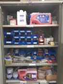 4 x Shelves of welding & plasma cutting consumable