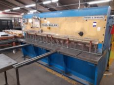 Elga Model HD.30.8 shear guillotine, Serial number