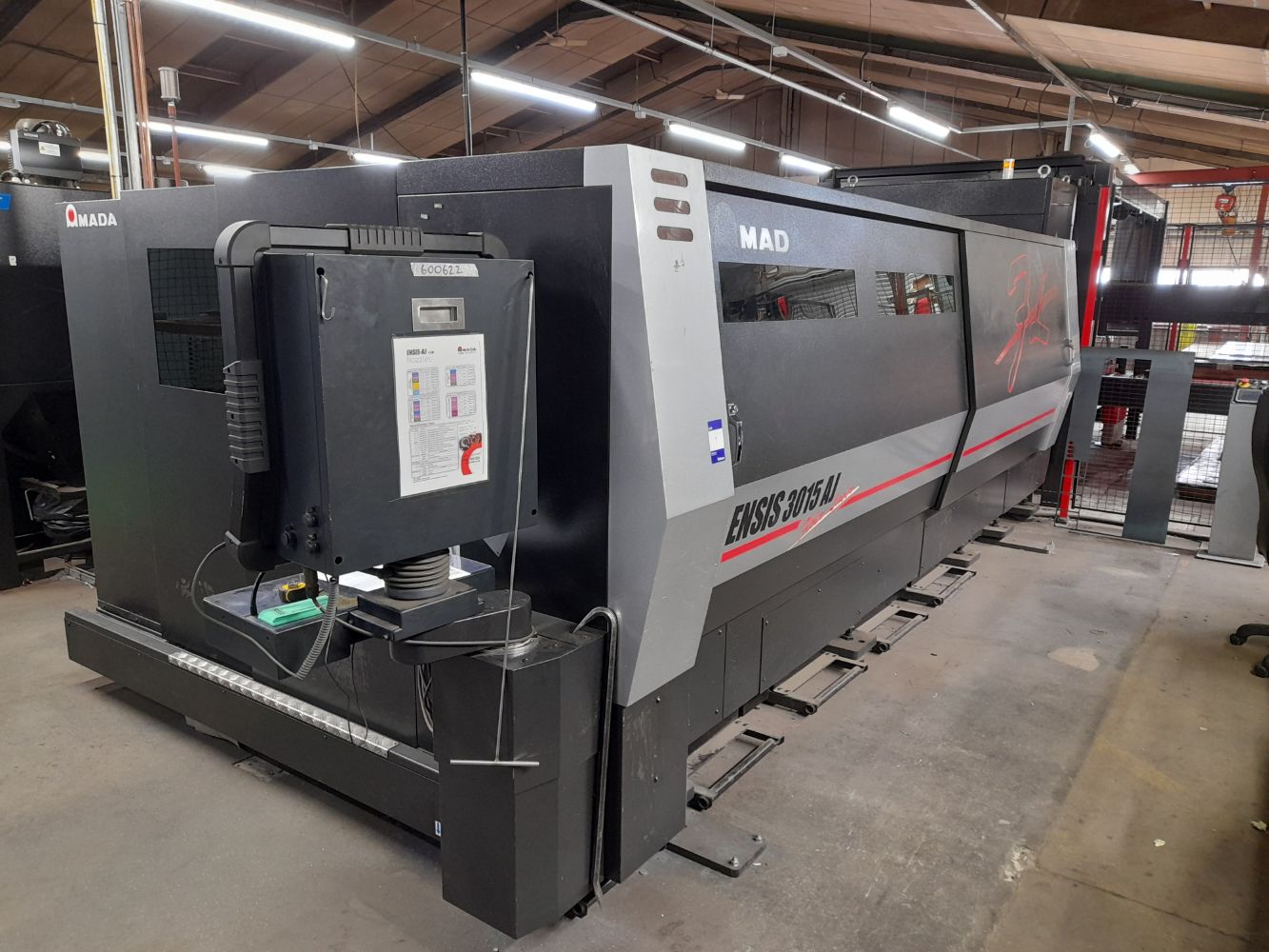 Amada CNC Fibre Laser, Press Brake and Guillotines Together with Fabrication and Steel Working Equipment (Unless Previously Sold)