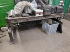 Heavy Duty Cast iron welding table, table size app