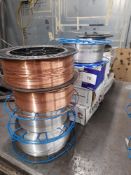Approx. 12 reels of various welding wire (Some par