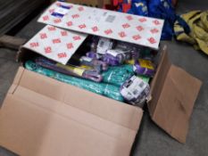 1 x box of various duplex webbing slings