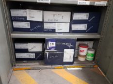 2 x Shelves of welding wire etc.