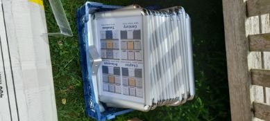 Approx 16 x dismantled freestanding signage/display stands