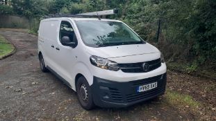 Vauxhall Vivaro 2700 Edition S/S Van, Registration Number HV69 XAS, 55,587 miles recorded, MOT Until