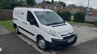 Citroen Dispatch 1000 L1H1 Enterprise 1.6 HDI Van, Registration Number BJ64 XLN, Mileage