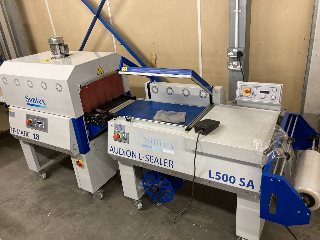 Skin Carding, Packaging Machines, Shrink Tunnels and L-Sealers