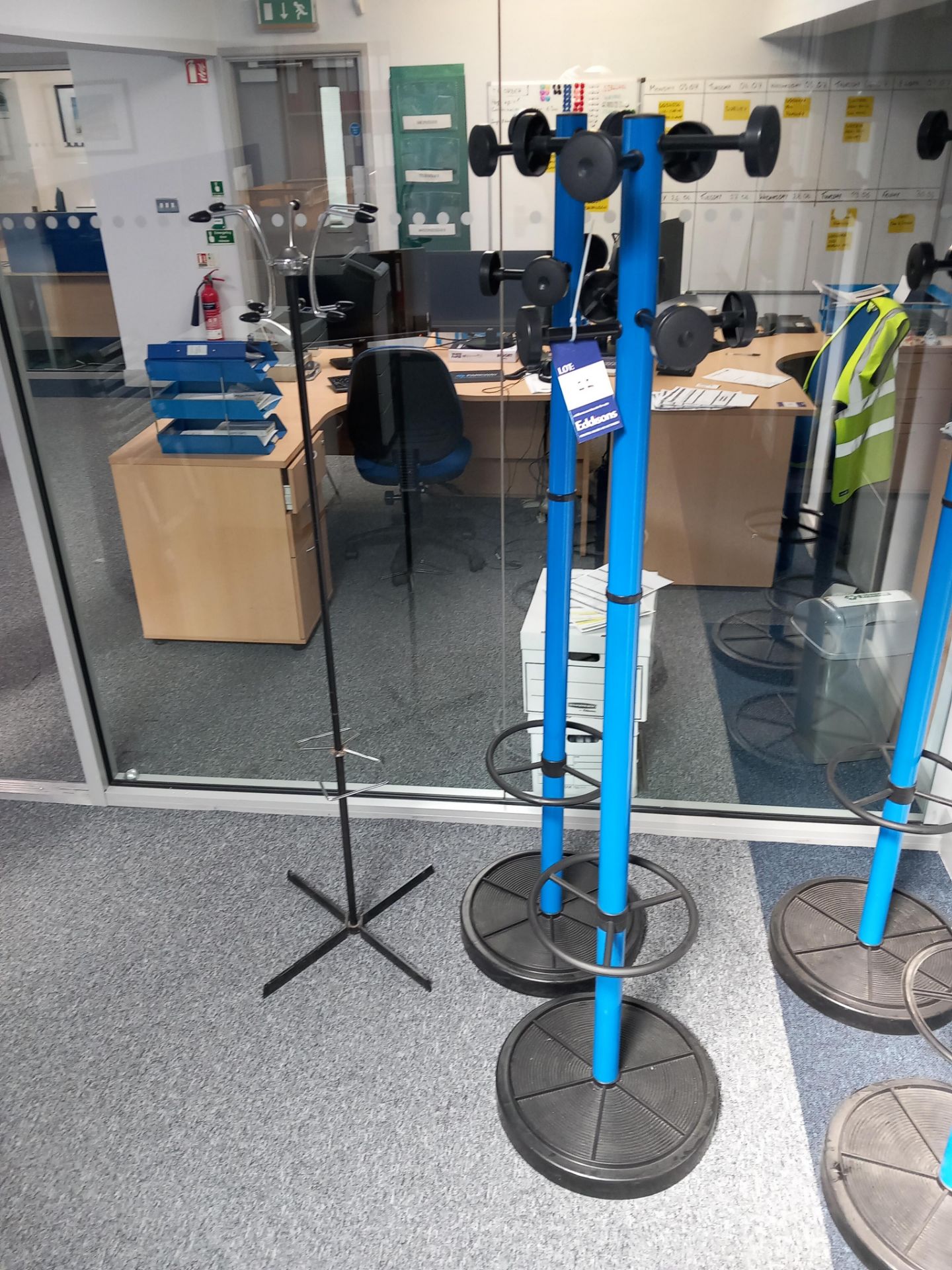 3 x various coat stands