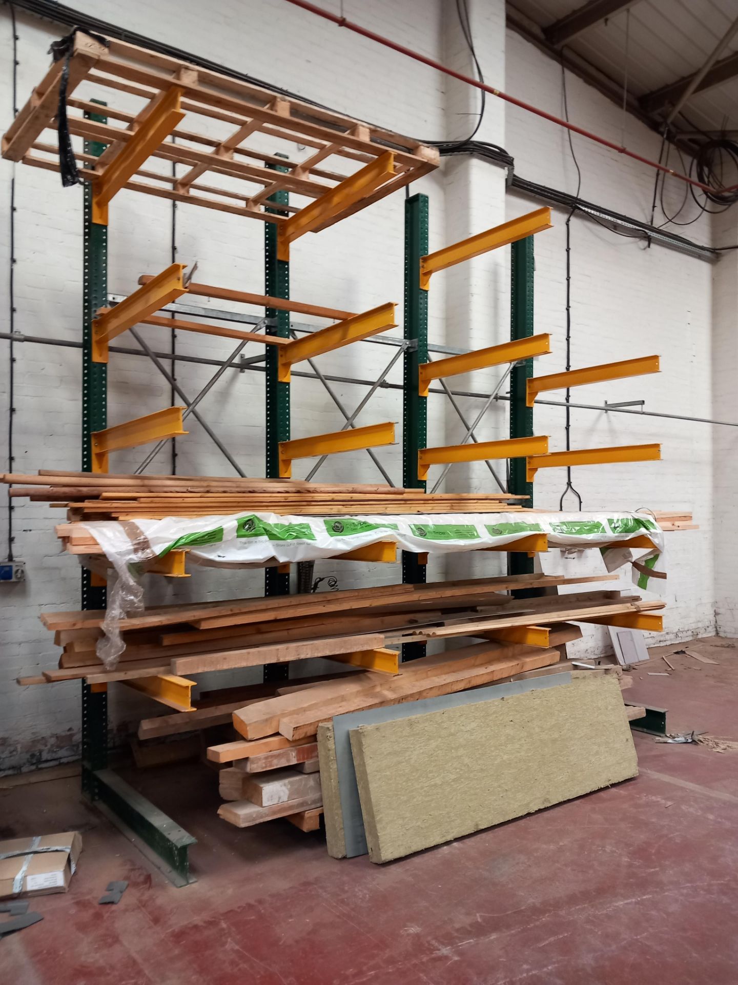 6 Tiered heavy duty stock rack (approx. 5m)