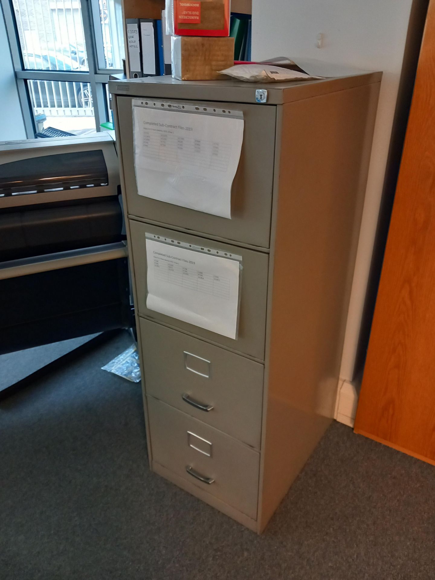 18 x various metal filing cabinets (contents not included) - Image 6 of 6