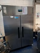 Polar G594-02 Stainless Steel Double Door Refrigerator, serial number G594-02-6135495