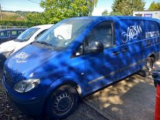 Mercedes Benz Vito III CDI Refrigerated Van, Registration GK56 YTA, First Registered 2006, 226,450