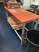 Nylon Topped Table 1600mm