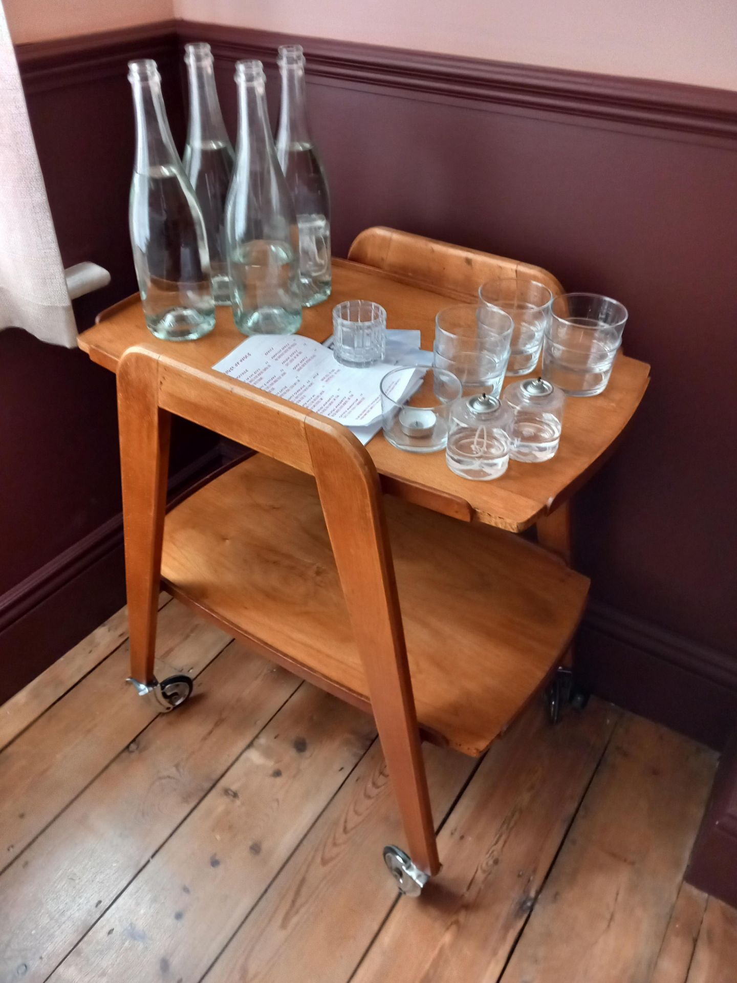 Mid century drinks trolley – Located London E9