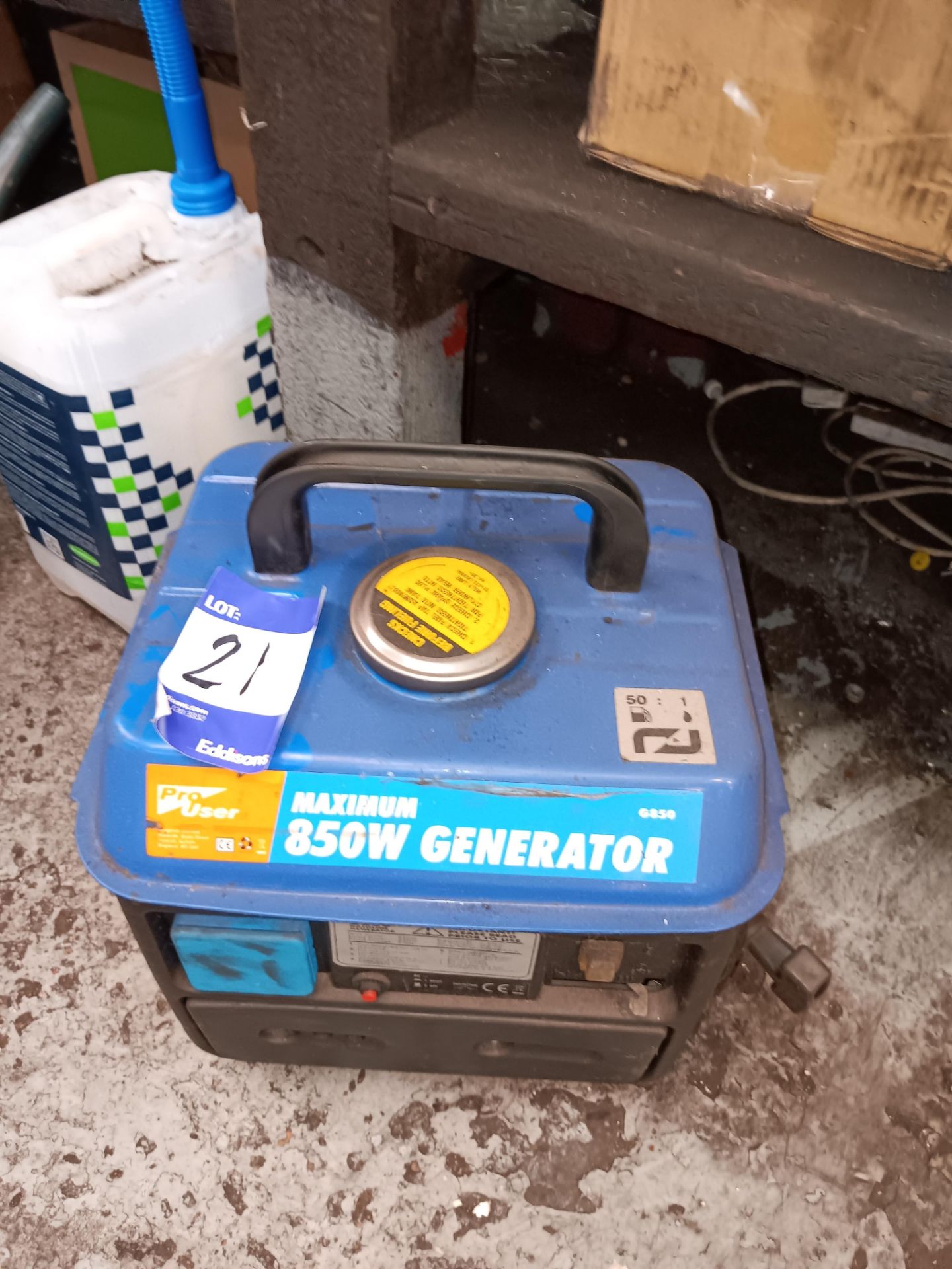 Pro User G850 petrol powered 850w generator