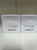 2x 50ml Mont Blanc Legend Spirit