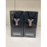 2x 60ml Yves Saint Laurent "Y" Intense Perfume