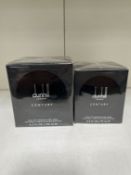 2x Dunhill London Century Natural Spray