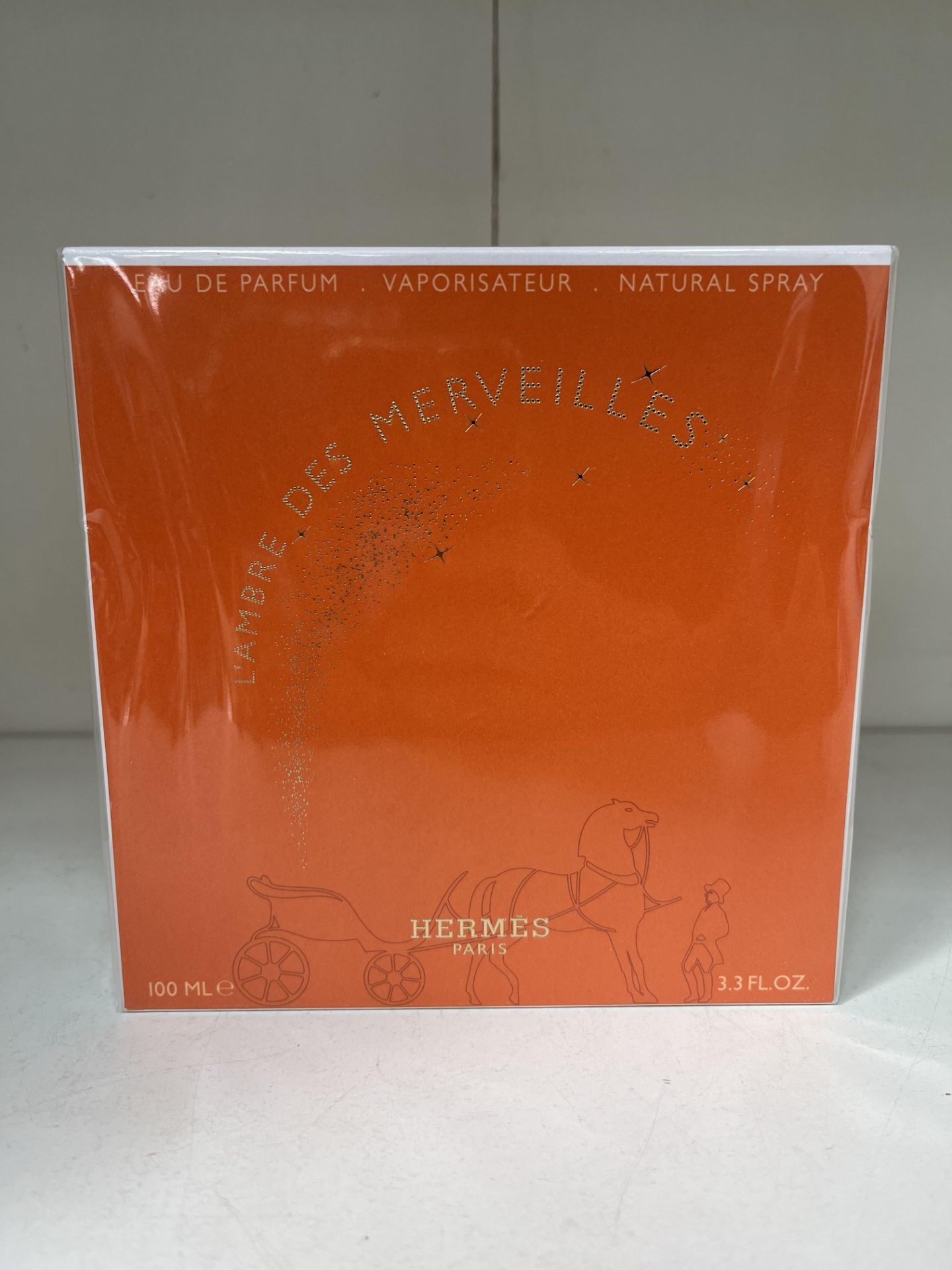 1x 100ml Hermès Paris L'ambre Des Merveilles