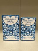 2x Dolce & Gabbana Light Blue Summer Vibes