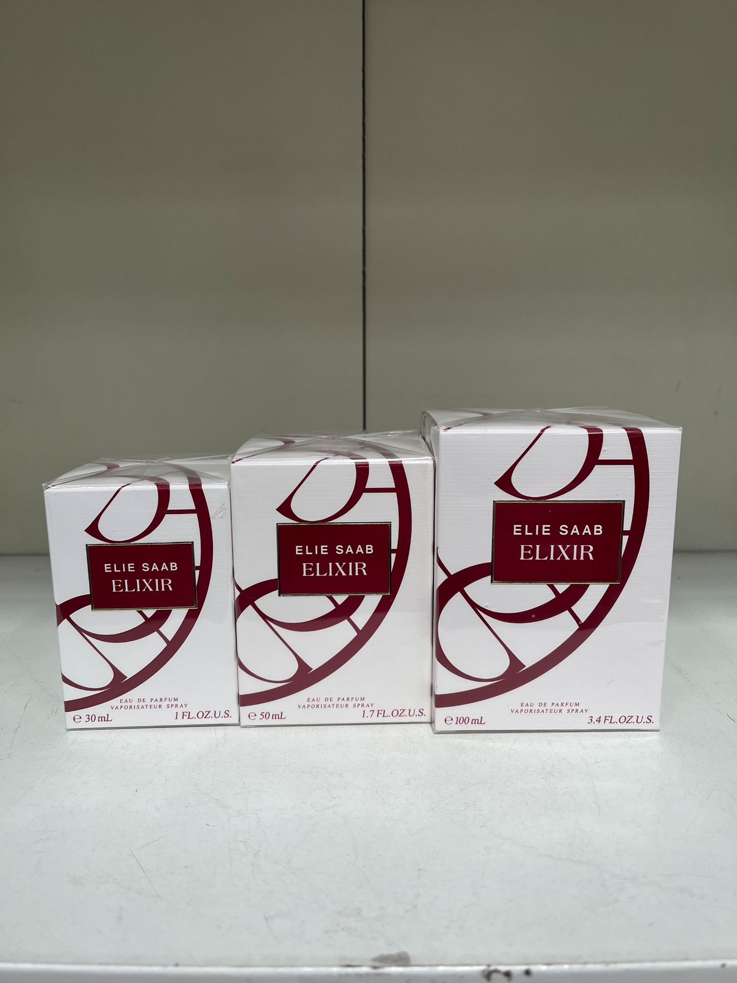 3x Elie Saab Elixir Perfume