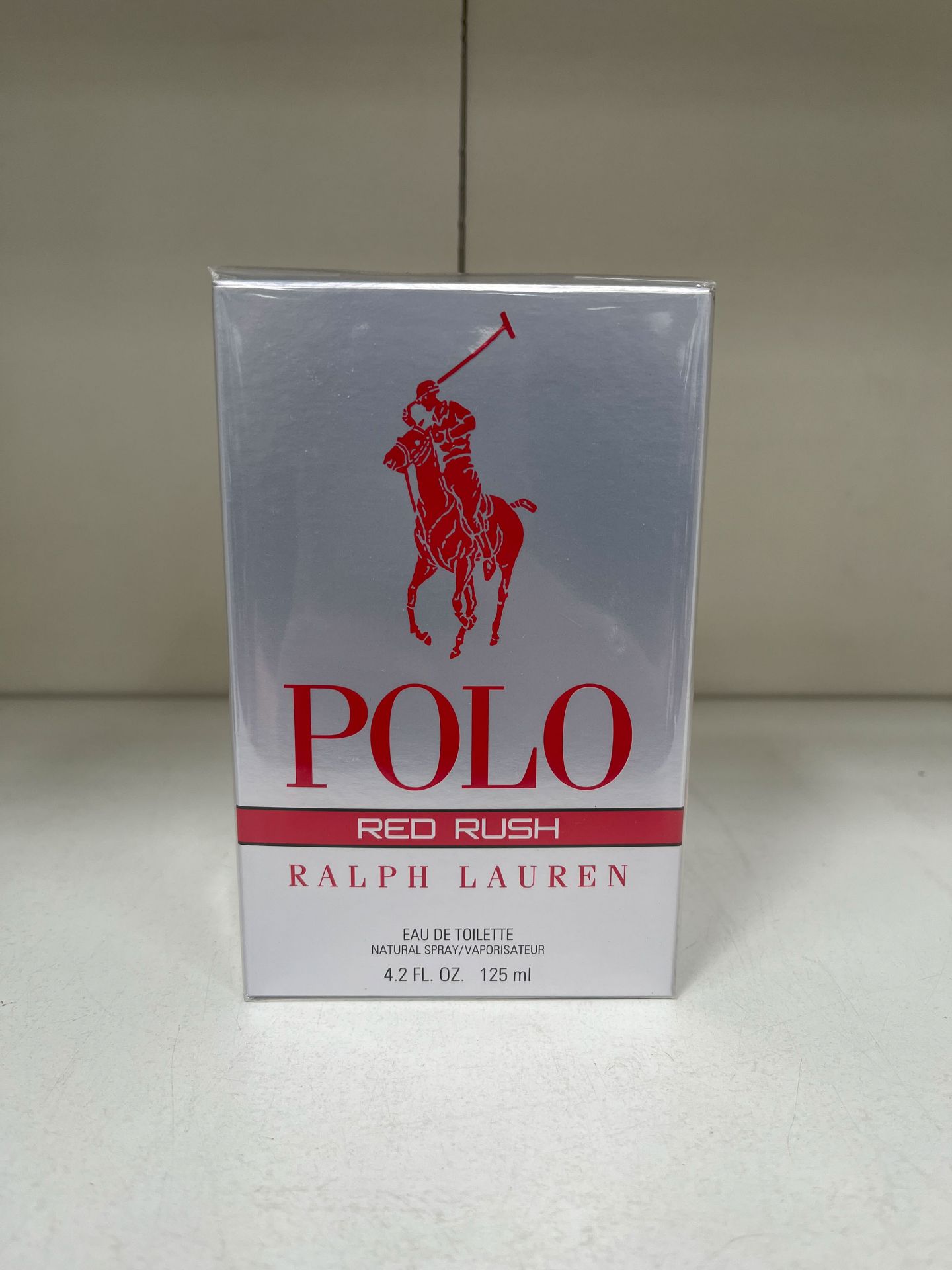 1x 125ml Ralph Lauren Polo Red Rush Natural Spray