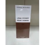 1x 100ml Issey Miyake L'Eau D'Issey Pour Homme Vetiver Intense