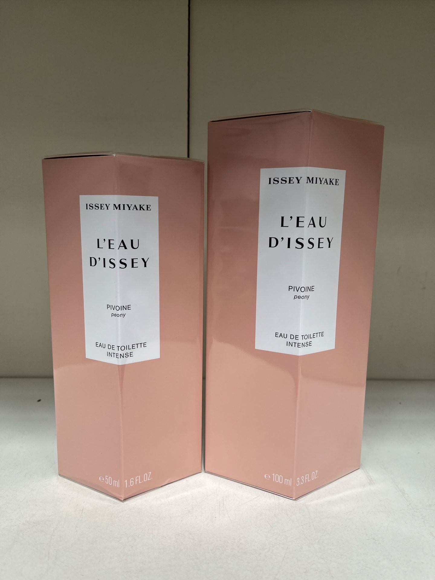 2x Issey Miyake L'Eau D'Issey Peony Intense