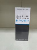 1x 50ml Issey Miyake L'Eau D'Issey Pour Homme Sport