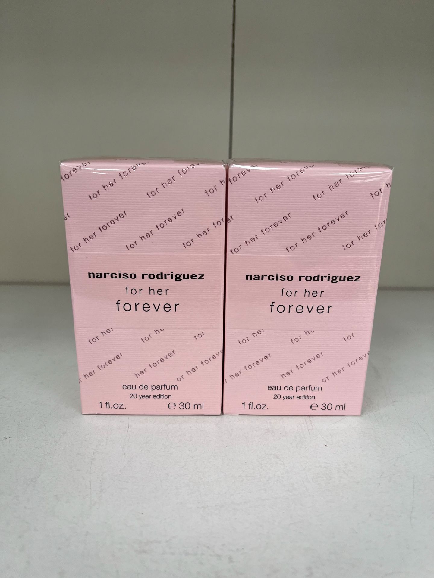 2x 30ml Narciso Rodriguez For Her Forever 20year Edition