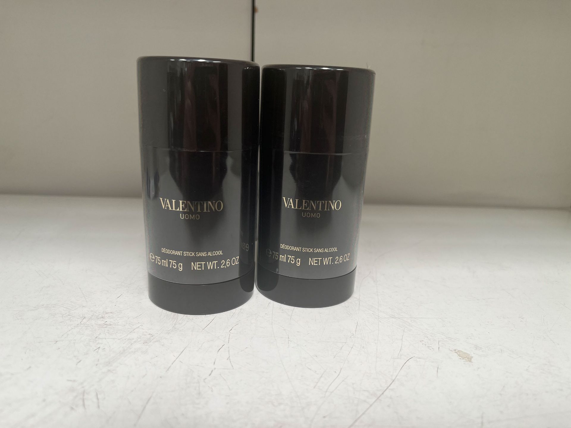 2x 75g Valentino Uomo Deodorant Sticks
