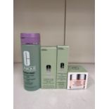 A Selection of Clinique Facial Products