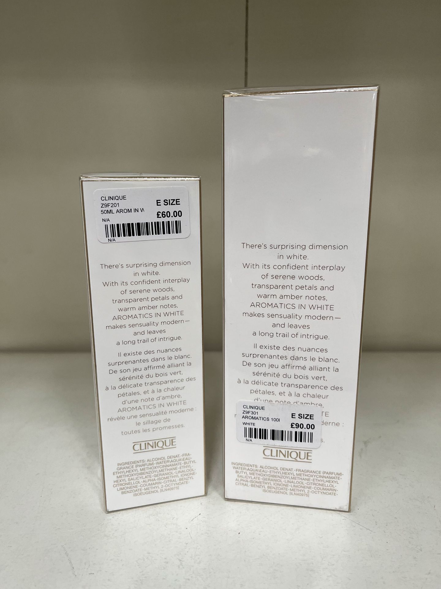 2x Clinique Aromatic in White Perfumes - Image 2 of 2