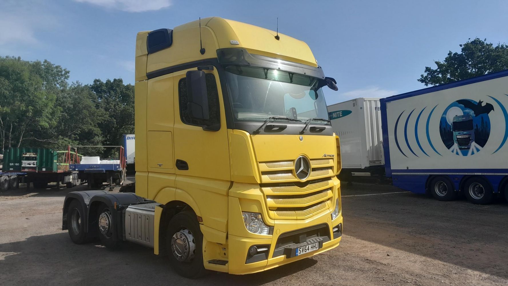 Mercedes Benz Actros 2551LS (963-4-D) 6x2 tractor unit (64 plate)