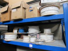 Quantity cable and steel shelving unit