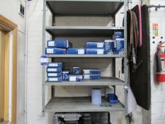 Steel rack and contents air & oil filters
