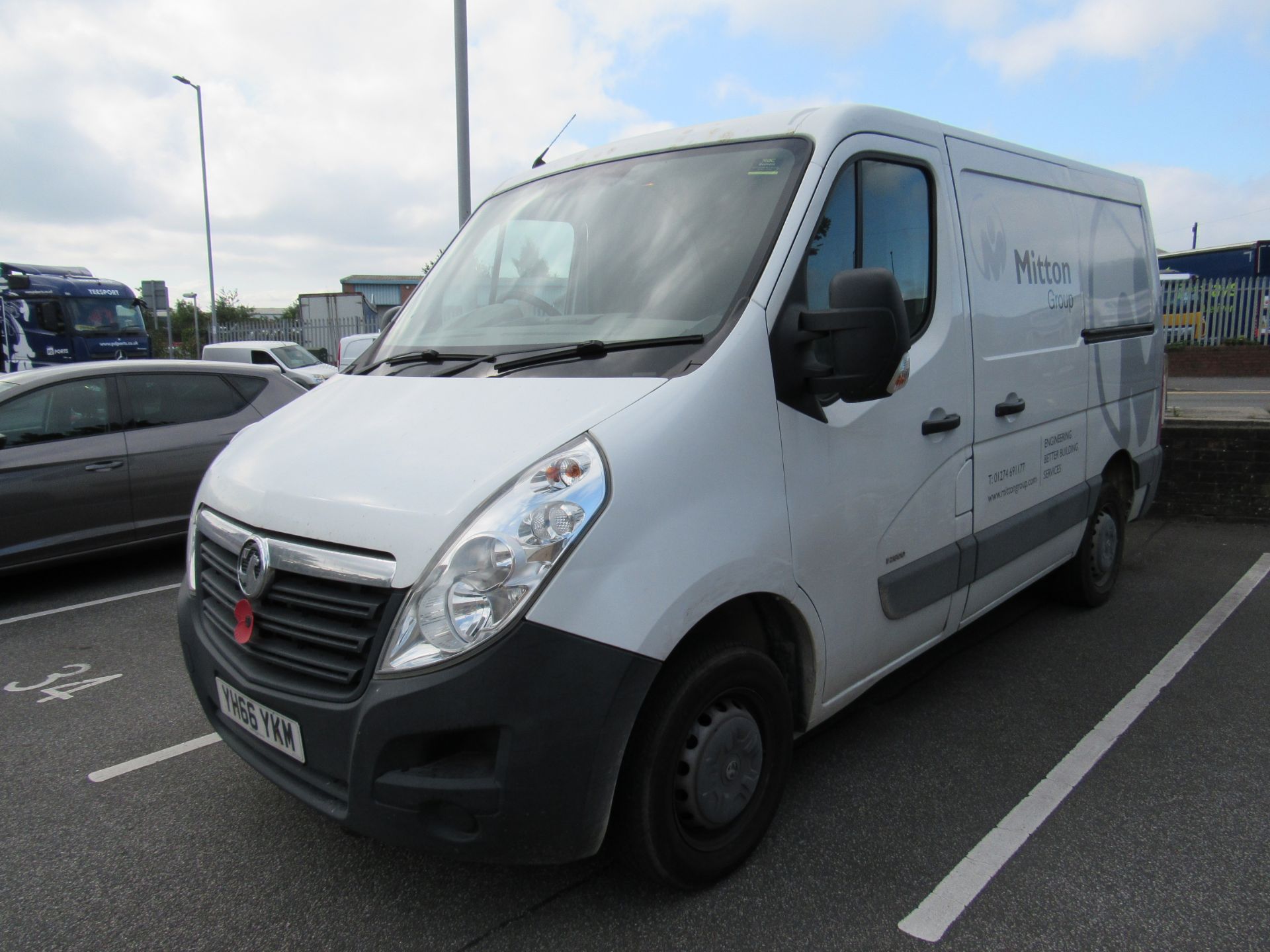 Vauxhall Movano CDTI F2800 Van, Registration YH66 YKM, 312,887 miles, Diesel, First Registered - Image 2 of 11
