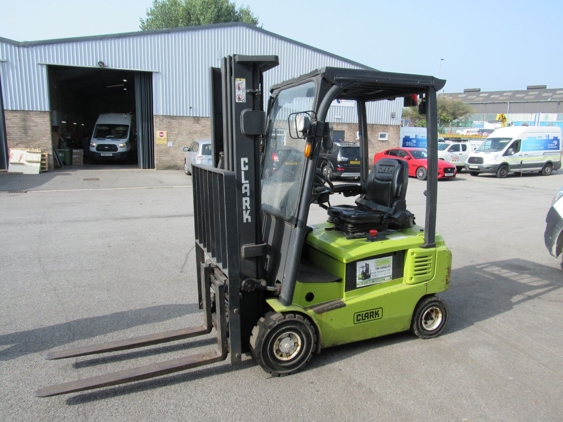 Clark GEX16 Electric forklift truck, 1600kg, 4780m - Image 3 of 13