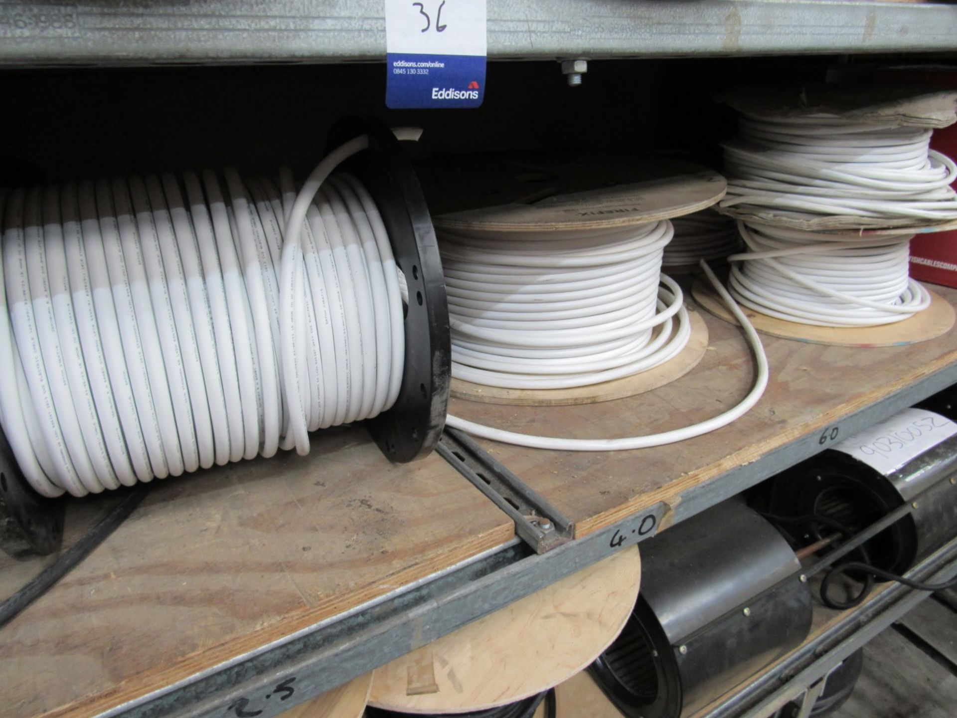 Large quantity assorted cable to rack - Image 4 of 4