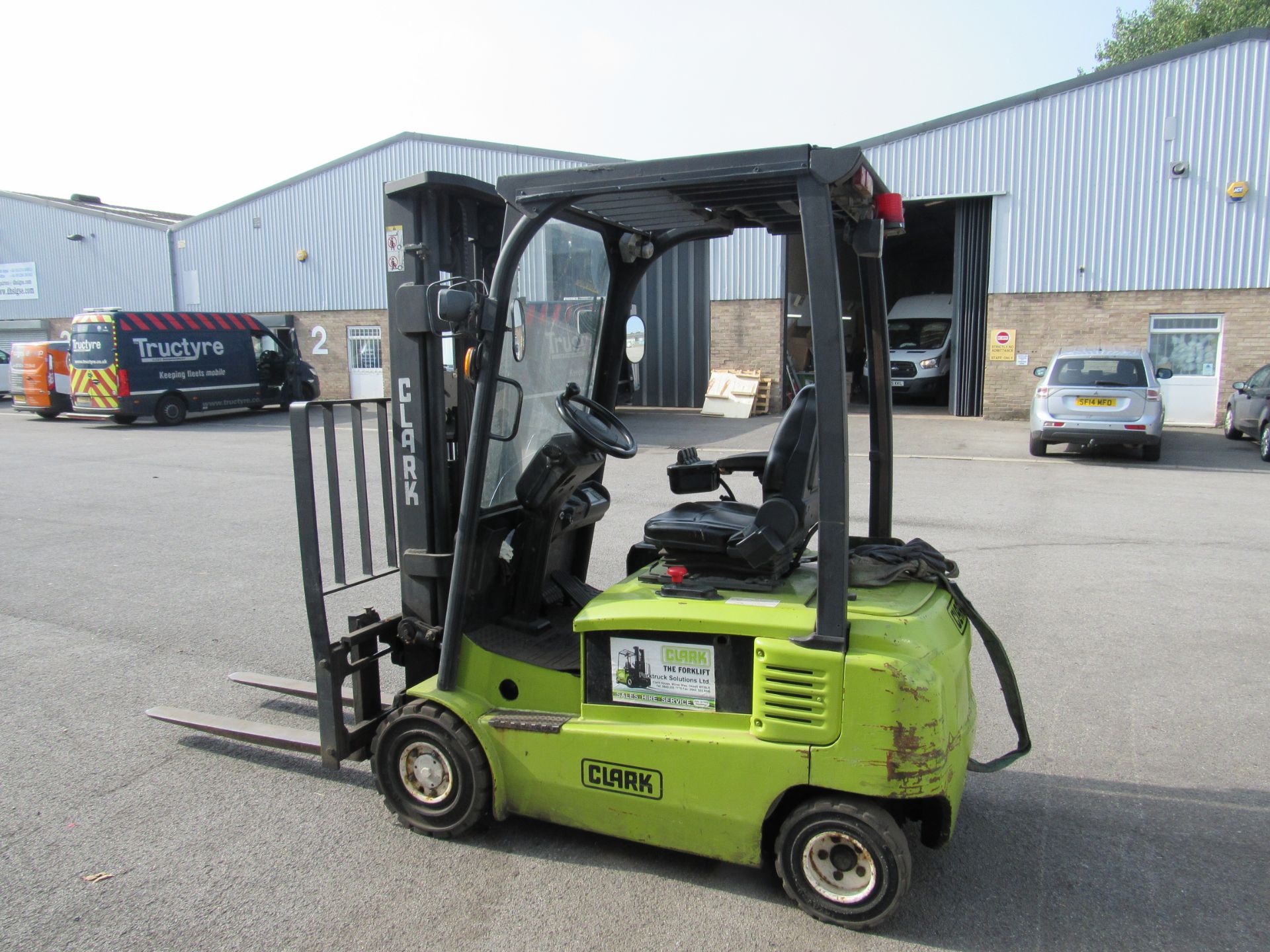 Clark GEX16 Electric forklift truck, 1600kg, 4780m - Image 5 of 13