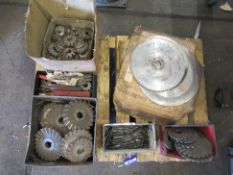 Pallet of Assorted Drill Bits, Reamers, Metal Saw Blades etc.