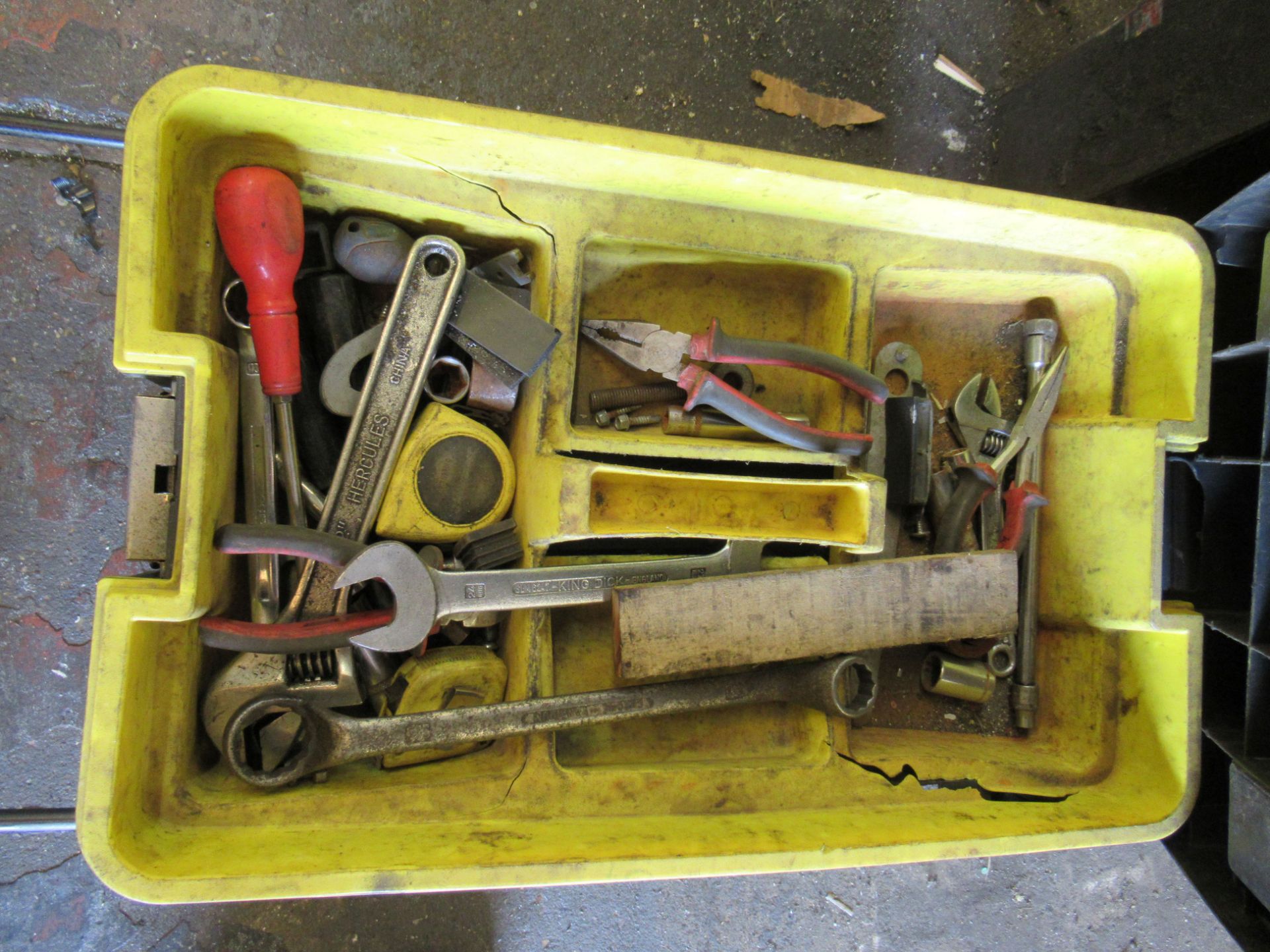 Stanley Mobile Toolbox & 7x Stanley Deep Pro Parts Organisers - Image 2 of 4
