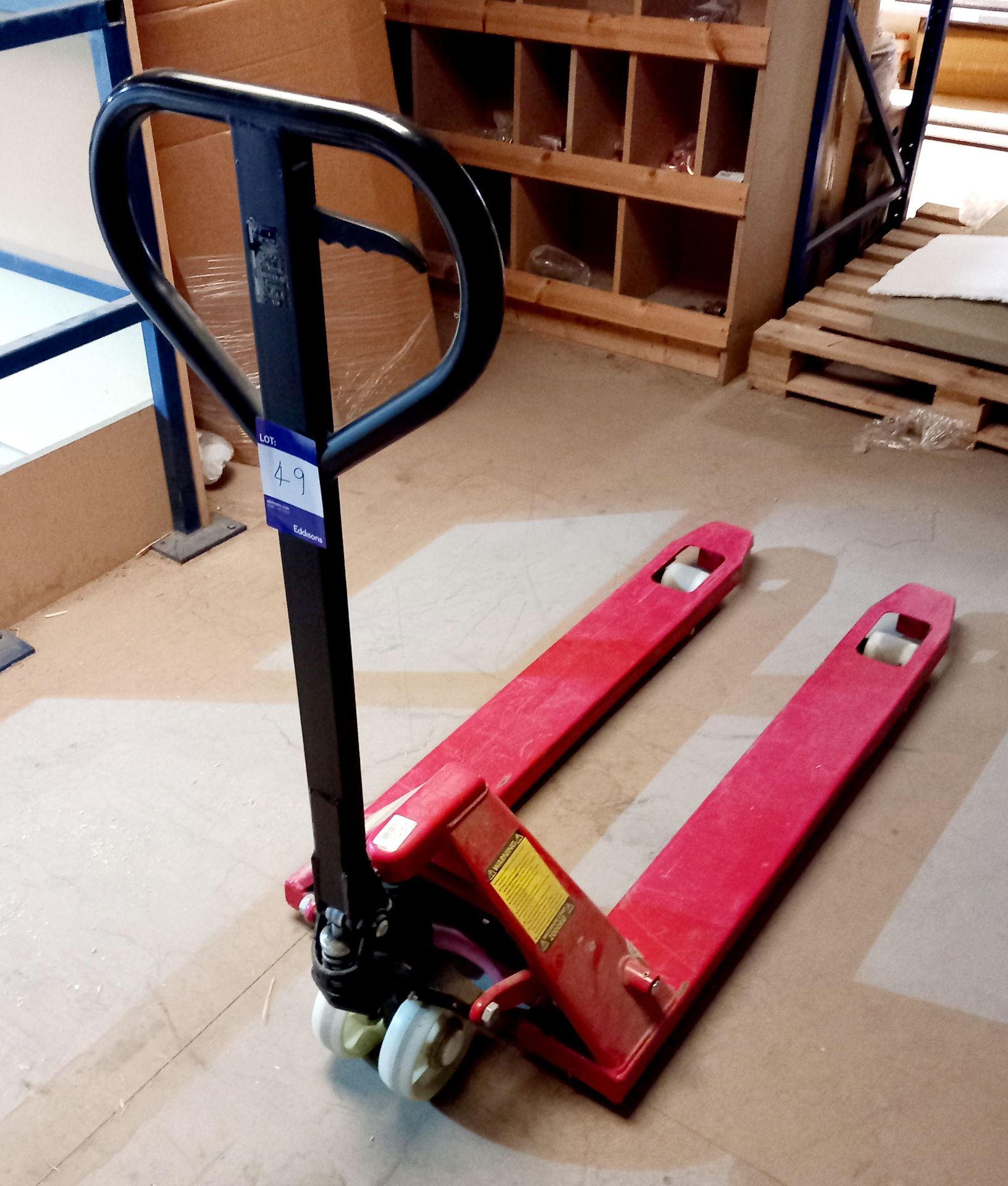 Hydraulic pallet truck (delayed collection)