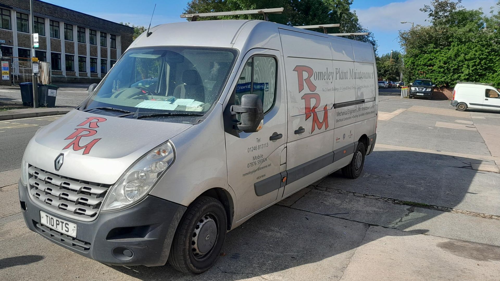 Renault Master LM35 DCI 125 LWB Van, Registration Number T10 PTS, Date First Registered 22nd October - Image 2 of 15