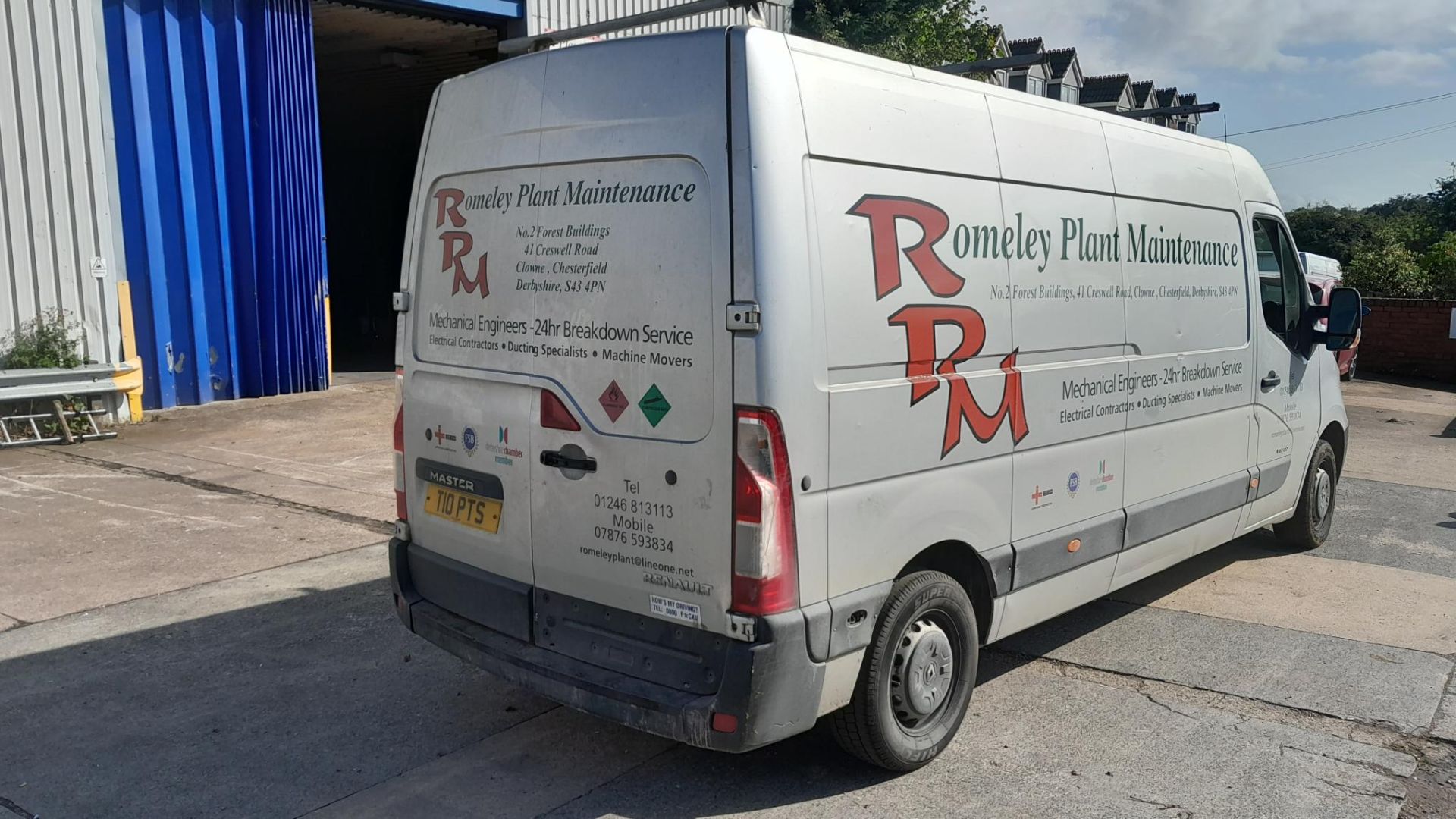 Renault Master LM35 DCI 125 LWB Van, Registration Number T10 PTS, Date First Registered 22nd October - Image 4 of 15