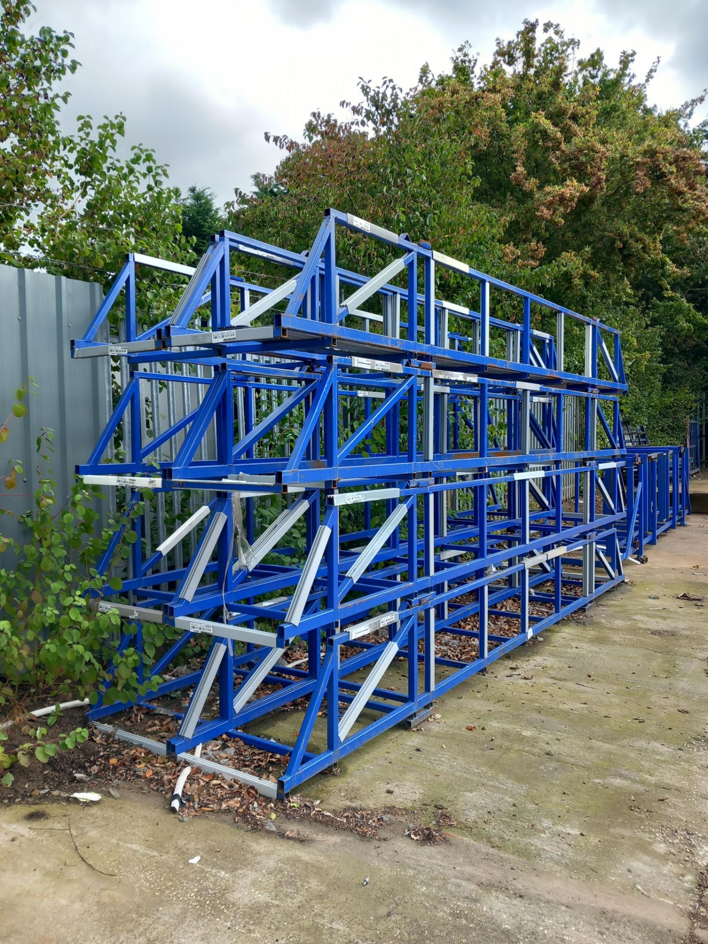 8 x Stackable Blue Stillages (approx. 7m) (unit 20) - Image 2 of 2
